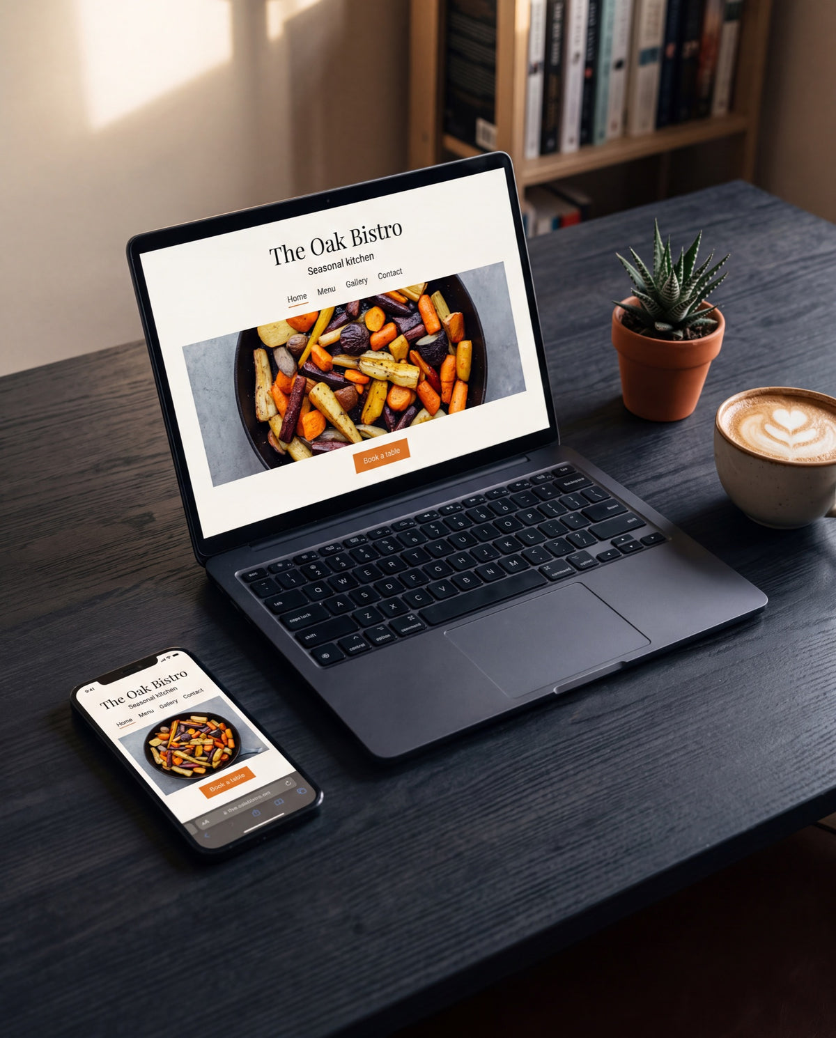 Business website – 50% deposit